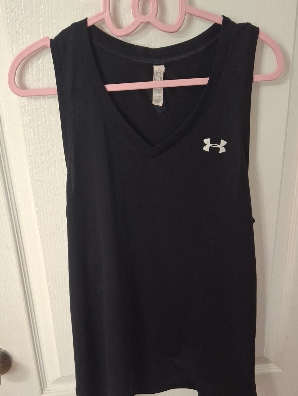 Under Armour Black V-Neck Women’s Athletic Tank